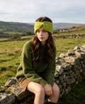 Lime Boho Ear Warmer XS