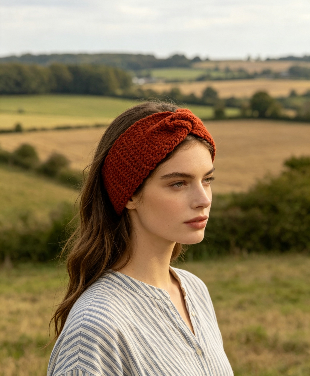 Rustic Boho Ear Warmer