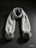 Bohemian Grey Scarf