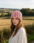 Boho Beanie Pink/Mix