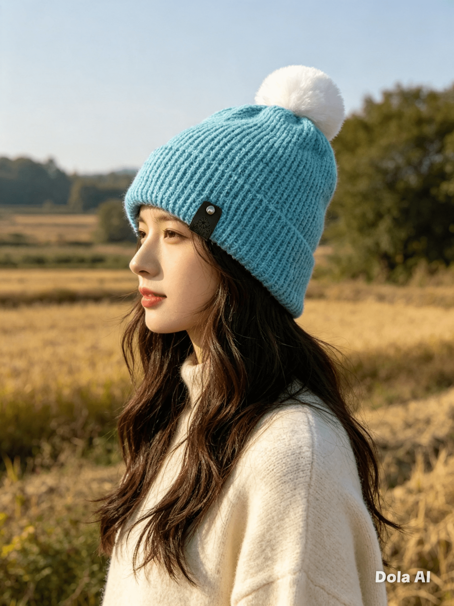 Baby Blue Beanie XS - Sarah Wadley Creations
