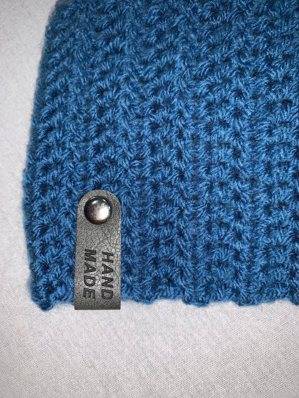 Bohemian Ear Warmer - Sage Blue Handmade Earband - Sarah Wadley Creations