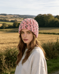 Boho Beanie Pink/Mix - Sarah Wadley Creations