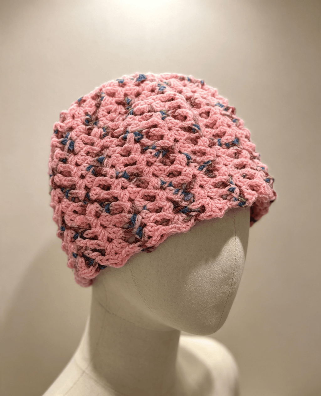 Boho Beanie Pink/Mix - Sarah Wadley Creations