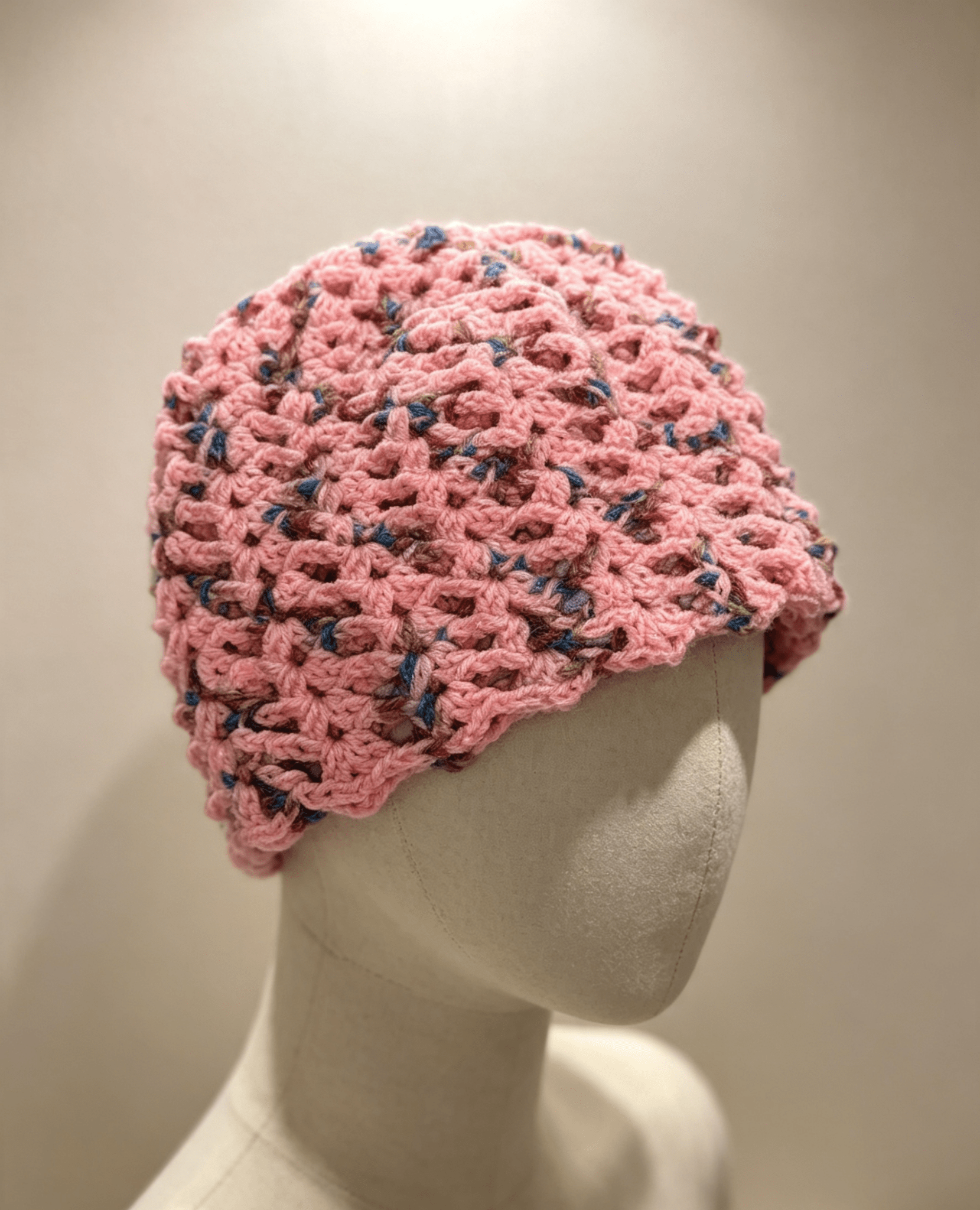 Boho Beanie Pink/Mix - Sarah Wadley Creations