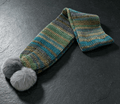 Green Mix Scarf S - Sarah Wadley Creations