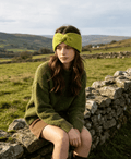 Lime Boho Ear Warmer XS - Sarah Wadley Creations