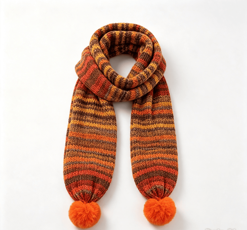 Orange Scarf S - Sarah Wadley Creations
